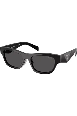 Prada PR B09SF Vestibilità Orientale 16K08Z Occhiali da Sole Neri per Donna