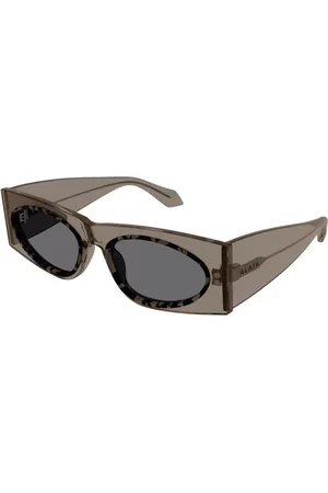 Azzedine Alaia AA0085S 002 Occhiali da Sole Marroni per Donna