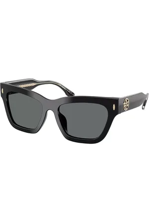 Tory Burch TY7208U Polarized 170987 Occhiali da Sole Neri per Donna