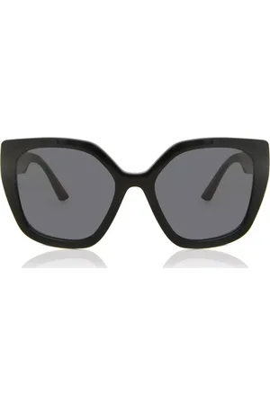 Prada PR 24XS Polarized 1AB5Z1 Occhiali da Sole Neri per Donna