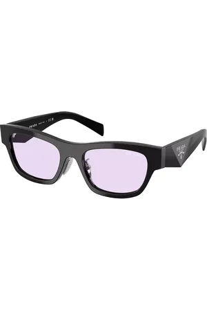 Prada PR B09SF Vestibilità Orientale 16K40J Occhiali da Sole Neri per Donna