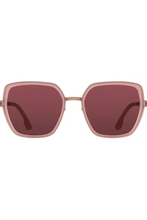 Ic! Berlin IC0022-D Zoe S. Shiny-Copper-Rose-Matt Occhiali da Sole Rosa per Donna