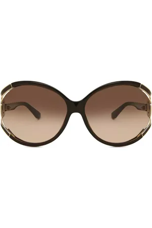 Salvatore Ferragamo SF 600S 220 A Occhiali da Sole Marroni per Donna