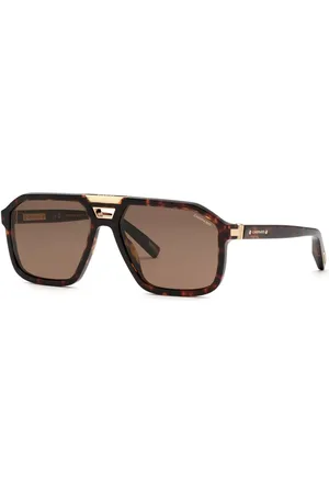 Chopard SCH374 Polarized 909P Occhiali da Sole Tartarugatishell per Uomo