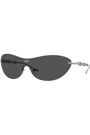 Diesel DL1006 113/87 Occhiali da Sole Gunmetal per Uomo
