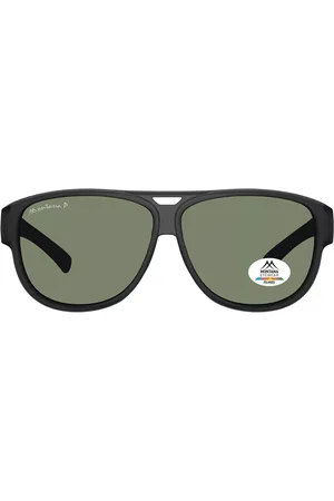 Montana Montana Occhiali da Vista FO6 Polarized FO6A Occhiali da Sole Neri per Uomo