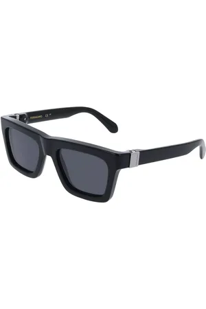 Salvatore Ferragamo SF2071S 001 Occhiali da Sole Neri per Uomo