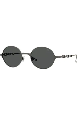 Diesel DL1008 100987 Occhiali da Sole Gunmetal per Uomo
