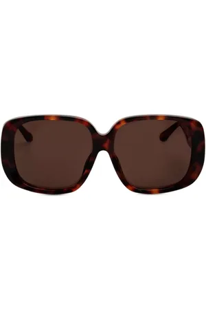 Linda Farrow ASTRID LFL1529 C2 Occhiali da Sole Tartarugatishell per Uomo