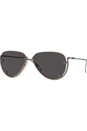 Diesel DL1003 104/87 Occhiali da Sole Gunmetal per Uomo