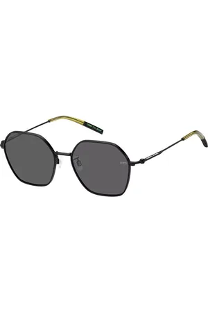 Tommy Hilfiger TJ 0070/F/S Vestibilità Orientale 003/IR Occhiali da Sole Neri per Uomo