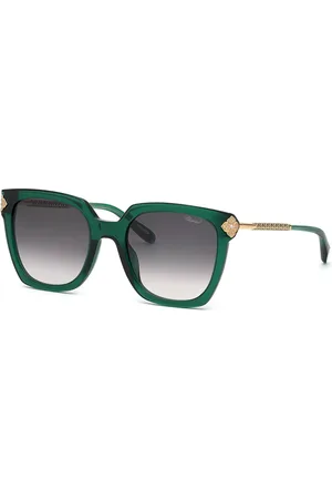 Chopard SCH336S 09LS Occhiali da Sole Verdi per Uomo