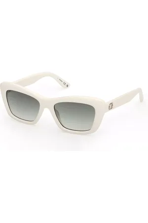 Guess GU00195 21P Occhiali da Sole Bianchi per Donna