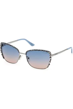 Guess GU00218 10W Occhiali da Sole Argentati per Donna