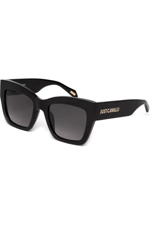 Roberto Cavalli SJC102 0700 Occhiali da Sole Neri per Donna
