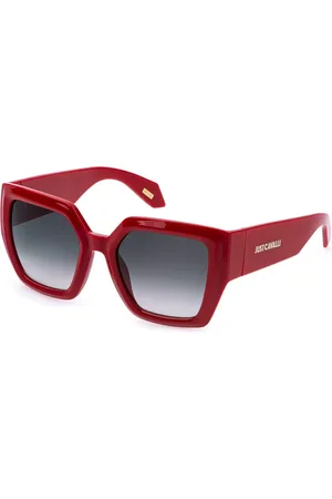 Roberto Cavalli SJC149 07FU Occhiali da Sole Rossi per Donna