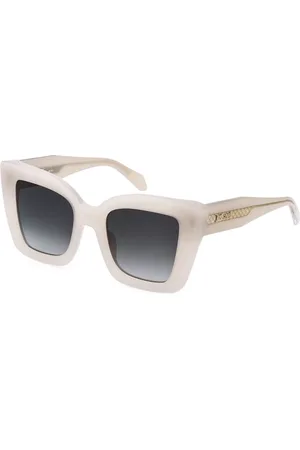 Roberto Cavalli SJC142 09XL Occhiali da Sole Bianchi per Donna