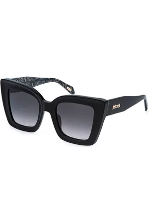 Roberto Cavalli SJC142 0700 Occhiali da Sole Neri per Donna