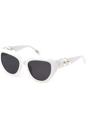 Roberto Cavalli SJC086V 0847 Occhiali da Sole Bianchi per Donna