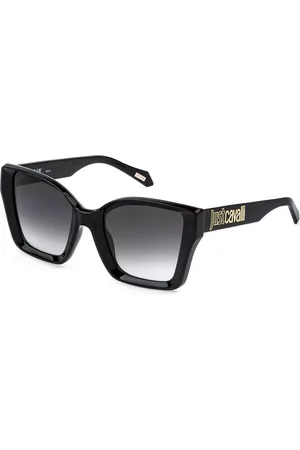 Roberto Cavalli SJC147 0700 Occhiali da Sole Neri per Donna