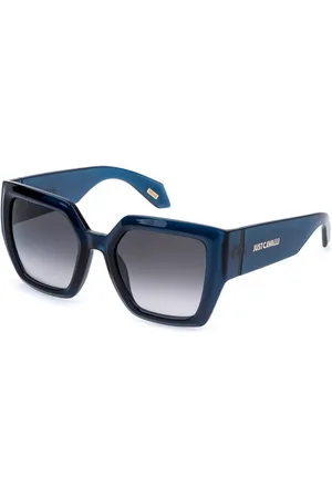 Roberto Cavalli SJC149 07FK Occhiali da Sole Blu per Donna