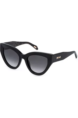 Roberto Cavalli SJC143 700K Occhiali da Sole Neri per Donna