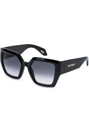 Roberto Cavalli SJC149 0Z42 Occhiali da Sole Neri per Donna