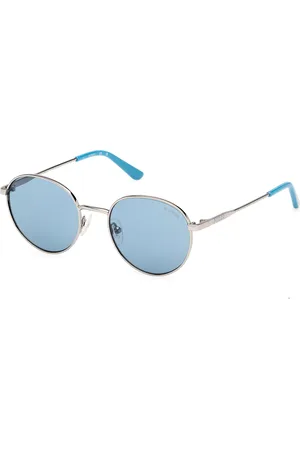 Guess GU00237 per Bambino 10V Occhiali da Sole Argentati per Bambino