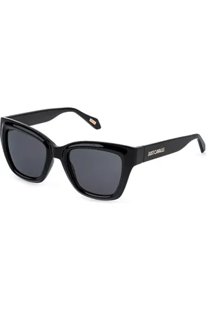 Roberto Cavalli SJC148 0Z42 Occhiali da Sole Neri per Donna