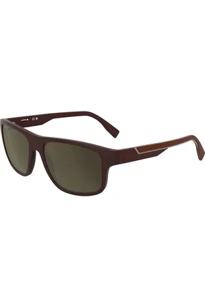 Lacoste L6057S 601 Occhiali da Sole Borgogna per Uomo