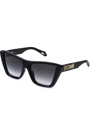 Roberto Cavalli SJC146 0700 Occhiali da Sole Neri per Donna