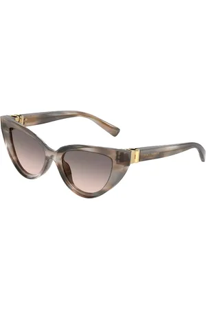 Dolce & Gabbana DG4497 34493B Occhiali da Sole Marroni per Donna
