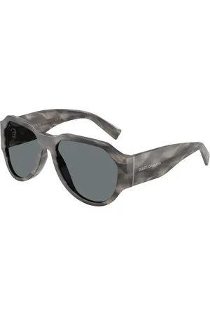 Dolce & Gabbana DG4504 319980 Occhiali da Sole Grigi per Uomo