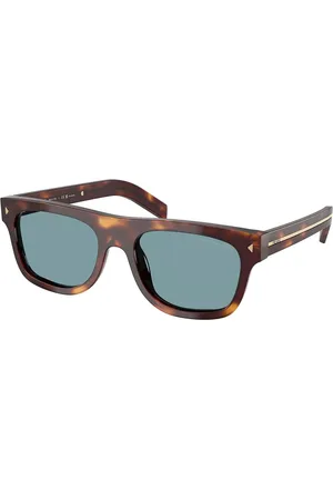 Prada PR B12SF Vestibilità Orientale Polarized 15W04D Occhiali da Sole Tartarugatishell per Uomo