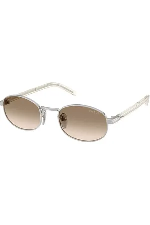Prada PR B53S 1BC80K Occhiali da Sole Argentati per Donna