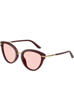 Dolce & Gabbana DG4492 3091P5 Occhiali da Sole Borgogna per Donna