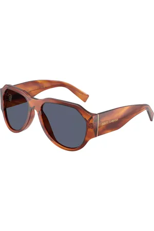 Dolce & Gabbana DG4504 Polarized 32212V Occhiali da Sole Marroni per Uomo