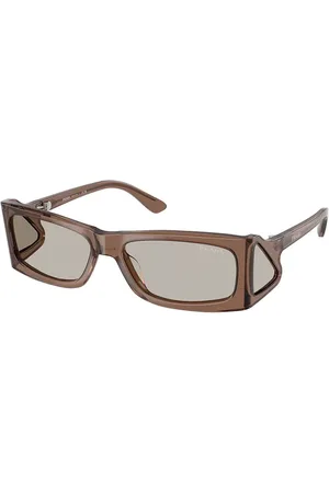 Prada PR B03S 16W5J2 Occhiali da Sole Marroni per Uomo