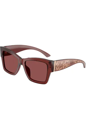 Dolce & Gabbana DG4493 304575 Occhiali da Sole Borgogna per Donna