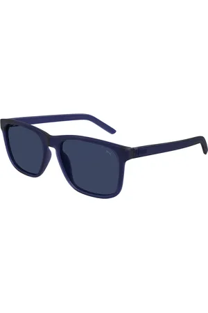 PUMA PU0494S 005 Occhiali da Sole Blu per Uomo
