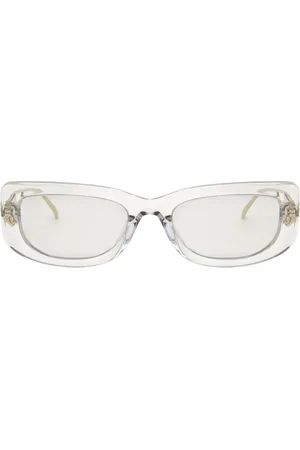 Prada PR 14YS 12R50K Occhiali da Sole Grigi per Donna