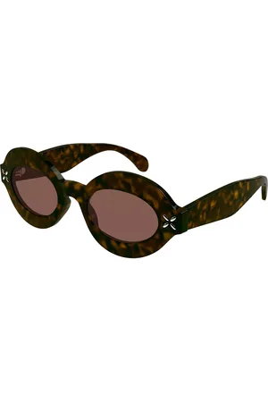 Azzedine Alaia AA0059S 003 Occhiali da Sole Tartarugatishell per Donna
