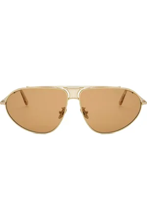 Agent Provocateur Kelie Accademy Oro Occhiali da Sole Oro per Donna