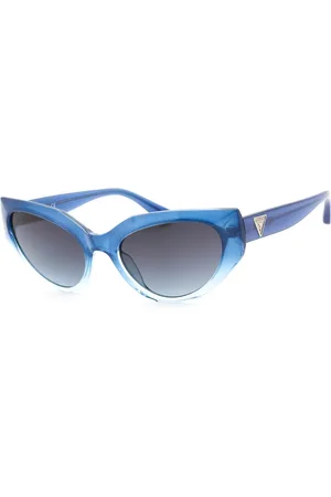 Guess GU7787-A Vestibilità Orientale 92W Occhiali da Sole Blu per Donna