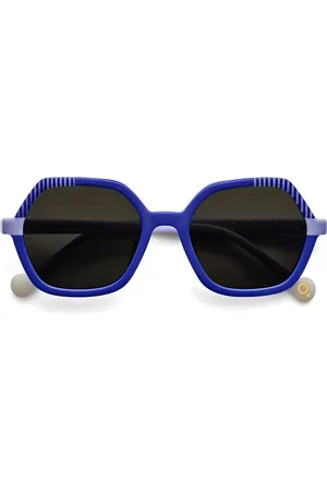 Etnia Barcelona Turtle Sun per Bambino BLPU Occhiali da Sole Blu per Bambino