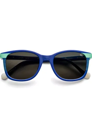 Etnia Barcelona Shark Sun per Bambino BLGR Occhiali da Sole Blu per Bambino