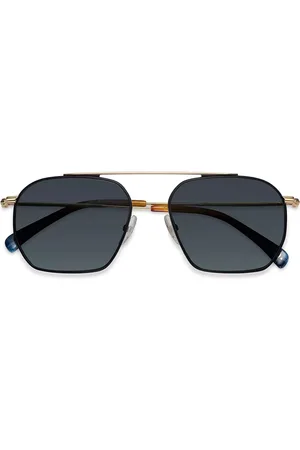 Etnia Barcelona Empuries Sun Polarized GDBK Occhiali da Sole Neri per Uomo