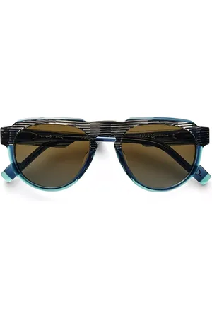 Etnia Barcelona Jinbao BKTQ Occhiali da Sole Blu per Uomo