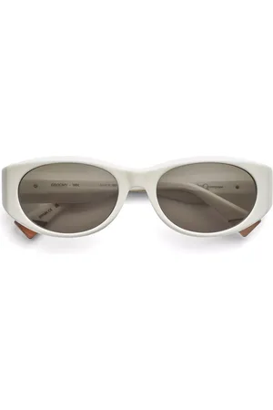 Etnia Barcelona Groovy WH Occhiali da Sole Bianchi per Donna