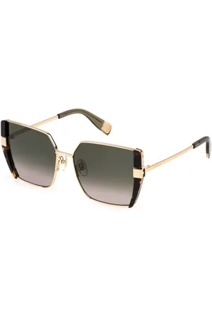 Furla SFU819 300K Occhiali da Sole Oro per Uomo